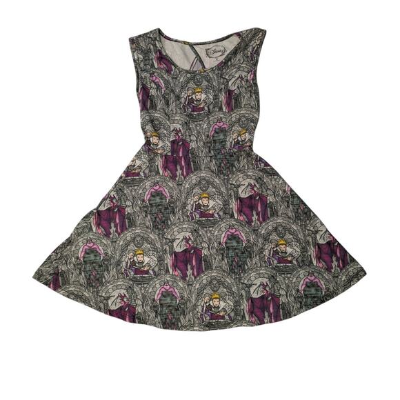 Hot Topic Disney Villains Stained Glass Dress Size M - Picture 4 of 7